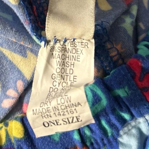 Lularoe One Size Leggings Stretchy Soft Pants Cosmos Meditation Moon Sun Floral - Picture 5 of 5